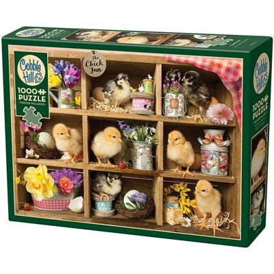 Cobble Hill Chick Inn 1000-Piece Jigsaw Puzzle - Animals Cobble Hill Chick Inn 1000-Piece Jigsaw Puzzle - Animals