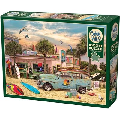 Cobble Hill Surf Shack Puzzle 1000 Pièces - Puzzle - Publicité Cobble Hill Surf Shack Puzzle 1000 Pièces - Puzzle - Publicité