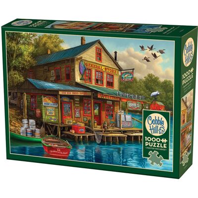 Puzzle Cobble Hill Bob's Beer & Bait 1000 dílků Puzzle Cobble Hill Bob's Beer & Bait 1000 dílků