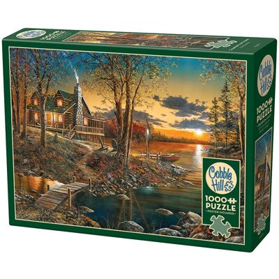 Cobble Hill Le Confort de la Maison 1000 Teile - Puzzlespiel Cobble Hill Le Confort de la Maison 1000 Teile - Puzzlespiel