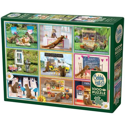 Puzzle Cobble Hill Écureils en Ville - Puzzle - Publicité Puzzle Cobble Hill Écureils en Ville - Puzzle - Publicité