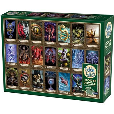 Cobble Hill Dragon Oracle Puzzle 1000 pièces - Puzzle Cobble Hill Dragon Oracle Puzzle 1000 pièces - Puzzle