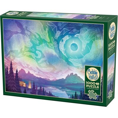 Cobble Hill Aurora Puzzle - Nachthimmel 1000 Teile Cobble Hill Aurora Puzzle - Nachthimmel 1000 Teile