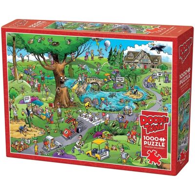 Cobble Hill Puzzle - Verrückter Golfplatz 1000 Teile Cobble Hill Puzzle - Verrückter Golfplatz 1000 Teile