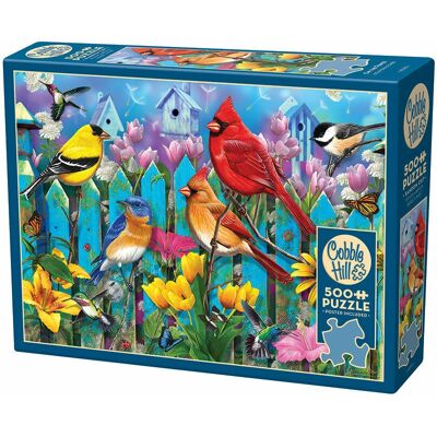 Puzzle Cobble Hill Na płocie 500 XL elementów - Puzzle Puzzle Cobble Hill Na płocie 500 XL elementów - Puzzle