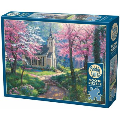 Cobble Hill Spring's Embrace 500 Duży Puzzle - Puzzle Cobble Hill Spring's Embrace 500 Duży Puzzle - Puzzle