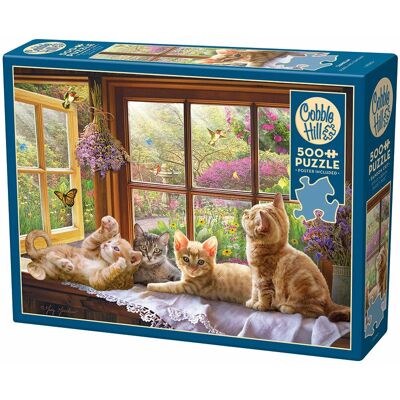 Puzzle Cobble Hill Sunbeam - 500 pièces - Animaux Puzzle Cobble Hill Sunbeam - 500 pièces - Animaux