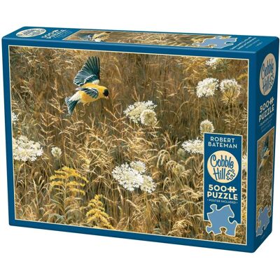 Puzzle Cobble Hill Carotte et Chardonneret - 500 Pièces Puzzle Cobble Hill Carotte et Chardonneret - 500 Pièces
