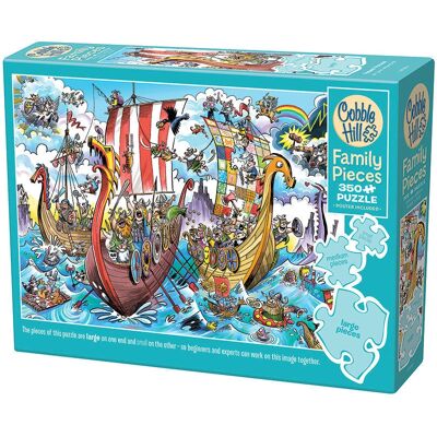 Puzzle familial Cobble Hill 47033 - 350 pièces - 68x49 cm - Publicité Puzzle familial Cobble Hill 47033 - 350 pièces - 68x49 cm - Publicité