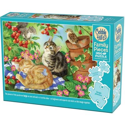Cobble Hill Under The Cherry Tree 350 Piece Puzzle - Puzzle Cobble Hill Under The Cherry Tree 350 Piece Puzzle - Puzzle