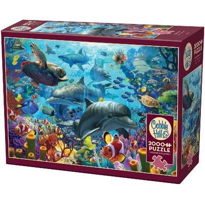 Rompecabezas Coral Sea de 2000 Piezas - Cobble Hill Rompecabezas Coral Sea de 2000 Piezas - Cobble Hill