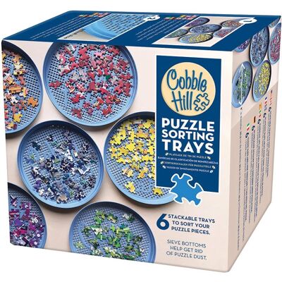 Outset Media Cobble Hill Puzzle Sorting Trays - Puzzle Accessories Outset Media Cobble Hill Puzzle Sorting Trays - Puzzle Accessories