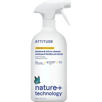Attitude Citrus Zest Glass & Mirror Cleaner - 27.1 fl oz Attitude Citrus Zest Glass & Mirror Cleaner - 27.1 fl oz