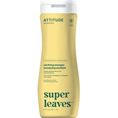 Shampoing Clarifiant Super Leaves d'Attitude - Soins capillaires Shampoing Clarifiant Super Leaves d'Attitude - Soins capillaires