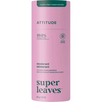 Attitude Super Leaves Deodorant Weißer Tee Blätter - Deodorant Attitude Super Leaves Deodorant Weißer Tee Blätter - Deodorant