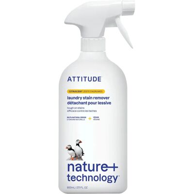 Attitude Citrus Zest Laundry Stain Remover - 800ml - Laundry Stain Remover Attitude Citrus Zest Laundry Stain Remover - 800ml - Laundry Stain Remover