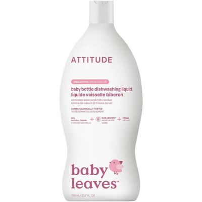 ATTITUDE Baby Bottle Dishwashing Liquid - Unscented ATTITUDE Baby Bottle Dishwashing Liquid - Unscented