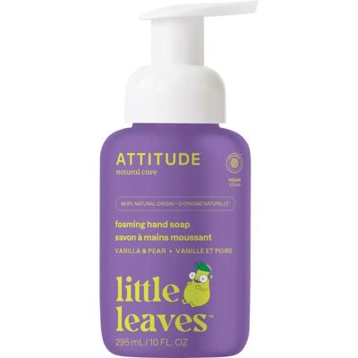 Attitude Little Leaves Savon Moussant pour les Mains Vanille et Poire - Savon pour les mains Attitude Little Leaves Savon Moussant pour les Mains Vanille et Poire - Savon pour les mains
