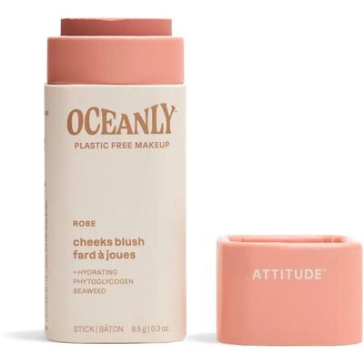 Attitude Oceanly Cheek Blusher - Rose - Natural & Vegan Attitude Oceanly Cheek Blusher - Rose - Natural & Vegan