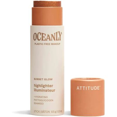 Attitude Oceanly Highlighter i Bronzer w Sztyfcie - Kremowy rozświetlacz Oceanly, Złota Róża, 8,5 g Attitude Oceanly Highlighter i Bronzer w Sztyfcie - Kremowy rozświetlacz Oceanly, Złota Róża, 8,5 g