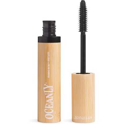 Attitude Oceanly Vegan Mascara & Serum - Mascara + Serum, Black, 7g Attitude Oceanly Vegan Mascara & Serum - Mascara + Serum, Black, 7g
