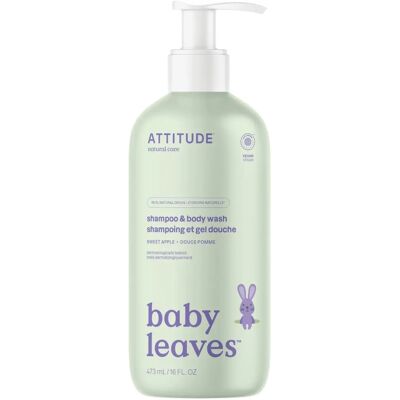 Attitude Baby Leaves 2-in-1 Szampon jabłkowy - Baby Shampoo Attitude Baby Leaves 2-in-1 Szampon jabłkowy - Baby Shampoo
