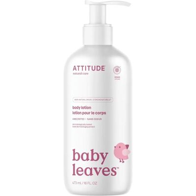 Attitude Baby Leaves Fragrance-Free Body Lotion - Body Lotion Attitude Baby Leaves Fragrance-Free Body Lotion - Body Lotion