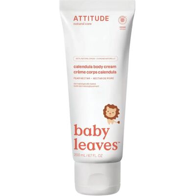 Attitude Baby Leaves Calendula Cream - Baby, Calendula, Pear Nectar - Cream for Babies Attitude Baby Leaves Calendula Cream - Baby, Calendula, Pear Nectar - Cream for Babies
