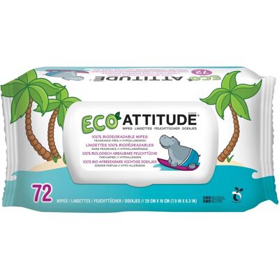Attitude Eco Baby Wet Wipes - 72 pc. Attitude Eco Baby Wet Wipes - 72 pc.