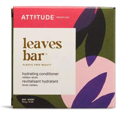 Attitude Leaves Bar Hydrating Conditioner - Kräuter-Musk - 4 Unzen - Produkttyp Attitude Leaves Bar Hydrating Conditioner - Kräuter-Musk - 4 Unzen - Produkttyp