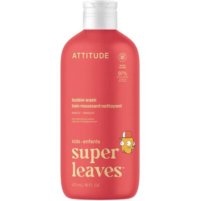 Attitude Little Leaves Bubble Bath Mango - Bubble Bath Attitude Little Leaves Bubble Bath Mango - Bubble Bath