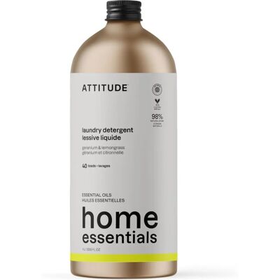 Attitude Geranium Lemongrass Laundry Detergent - Laundry Detergent Attitude Geranium Lemongrass Laundry Detergent - Laundry Detergent