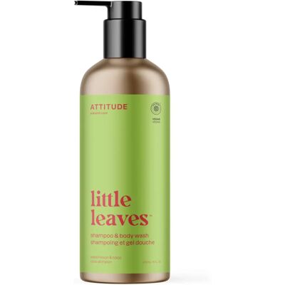 Attitude Little Leaves Pastèque et Coco Shampoo et Gel Douche - Peau sensible Attitude Little Leaves Pastèque et Coco Shampoo et Gel Douche - Peau sensible