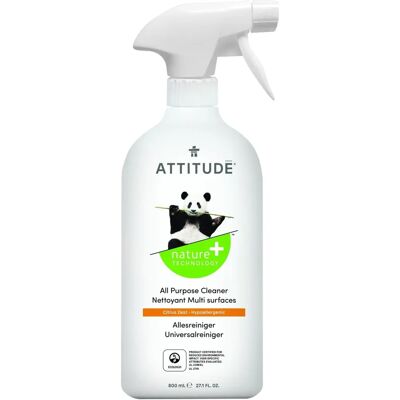 ATTITUDE Univerzální čistič s citronovou kůrou - Čisticý prostředek ATTITUDE Univerzální čistič s citronovou kůrou - Čisticý prostředek