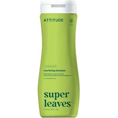 Attitude Natural Care Traubenkern- & Olivenblatt-Shampoo - Shampoo Attitude Natural Care Traubenkern- & Olivenblatt-Shampoo - Shampoo
