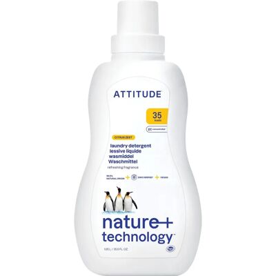 Prací prostředek Attitude Kůra citrusu - 1,05L Prací prostředek Attitude Kůra citrusu - 1,05L