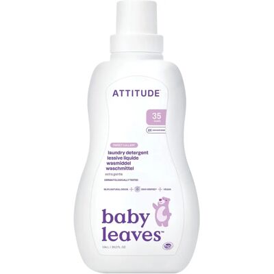 Lessive Little Ones Sweet Lullaby d’Attitude - Hypoallergénique, EcoLogo, Végane - Publicité Lessive Little Ones Sweet Lullaby d’Attitude - Hypoallergénique, EcoLogo, Végane - Publicité