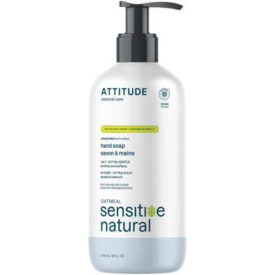 ATTITUDE Különösen Gyengéd Kézszappan Zabpehellyel - Kézszappan ATTITUDE Különösen Gyengéd Kézszappan Zabpehellyel - Kézszappan