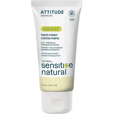 Attitude Sensitive Skin Hand Cream Argan - Hand Cream Attitude Sensitive Skin Hand Cream Argan - Hand Cream