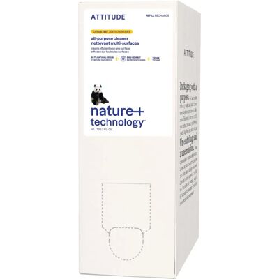 Nettoyant tout usage Attitude - 4 L - Publicité Nettoyant tout usage Attitude - 4 L - Publicité