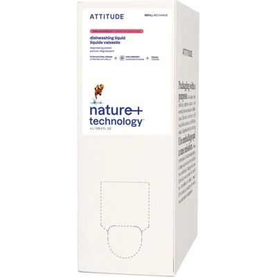 Attitude Pink Grapefruit Dishwashing Liquid - Dishwashing Liquid Attitude Pink Grapefruit Dishwashing Liquid - Dishwashing Liquid