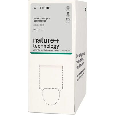 Attitude Lavender & Rosemary Eco-Refill - Laundry Detergent Attitude Lavender & Rosemary Eco-Refill - Laundry Detergent