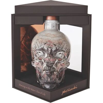 Vodka Crystal Head Série de l'Artiste John Alexander - Edition Limitée 40% 0,7L Coffret Cadeau - Publicité Vodka Crystal Head Série de l'Artiste John Alexander - Edition Limitée 40% 0,7L Coffret Cadeau - Publicité