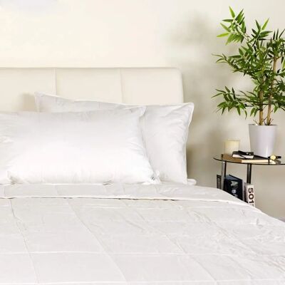 Smart Silk 100% Silk Filled Duvet - All Sizes Breathable Allergy Friendly Smart Silk 100% Silk Filled Duvet - All Sizes Breathable Allergy Friendly