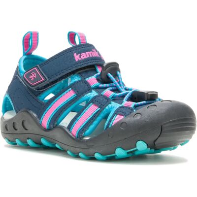 Sandales pour enfants Kamik Crab Bleues - Imperméables, Réglables, Véganes Sandales pour enfants Kamik Crab Bleues - Imperméables, Réglables, Véganes