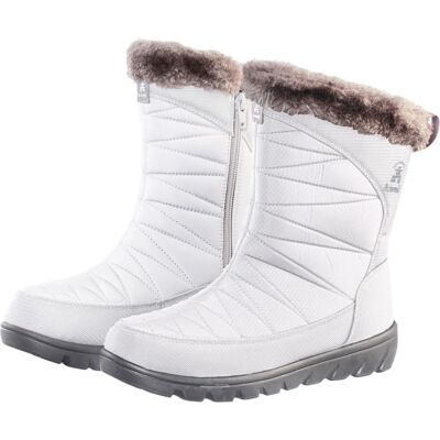 Kamik Hannah Zip Hellgrau - Damen Winterstiefel Kamik Hannah Zip Hellgrau - Damen Winterstiefel