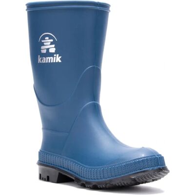 Kamik Kids Stomp Blu Chiaro - Stivali di Gomma per Bambini Kamik Kids Stomp Blu Chiaro - Stivali di Gomma per Bambini