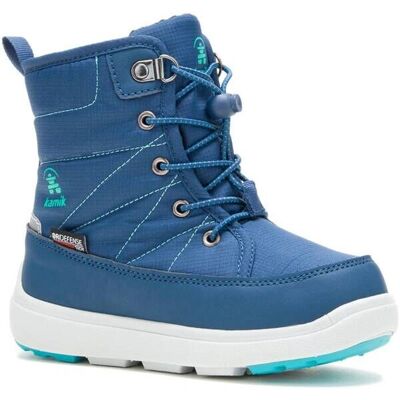 Stivali impermeabili Kamik Luge per bambini - Blu - Scarpe invernali Stivali impermeabili Kamik Luge per bambini - Blu - Scarpe invernali