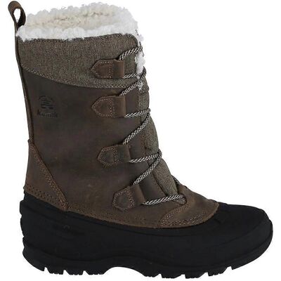 Kamik Snowgem Braun - Wasserdichte Damen-Winterstiefel Kamik Snowgem Braun - Wasserdichte Damen-Winterstiefel