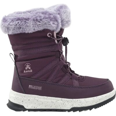 Kamik Mädchen Winterstiefel - Wasserdicht, Isoliert, Schwarz/Blau/Rot - Winterschuhe Kamik Mädchen Winterstiefel - Wasserdicht, Isoliert, Schwarz/Blau/Rot - Winterschuhe